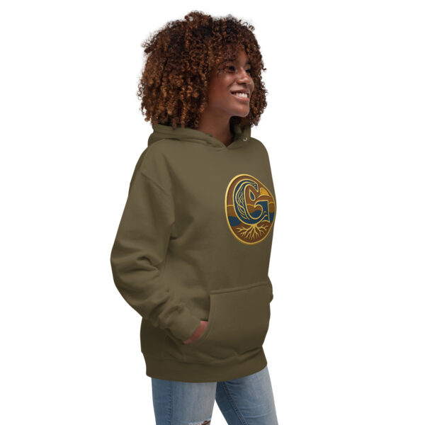 INDIGO "G" Unisex Hoodie - Image 19