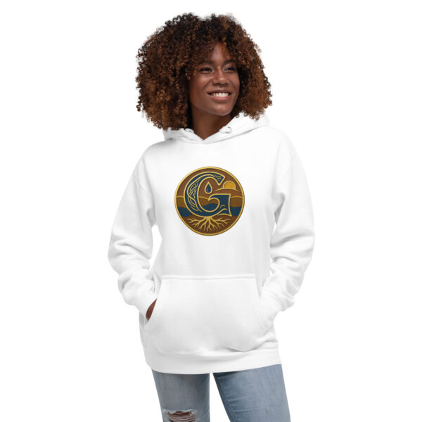 INDIGO "G" Unisex Hoodie - Image 21