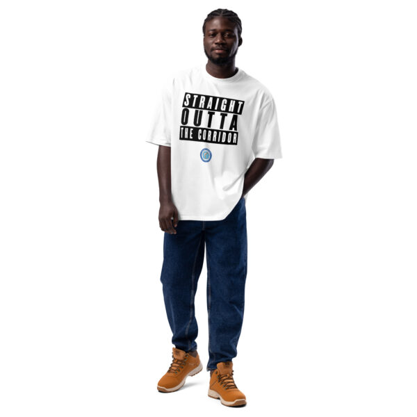 Straight Outta The Corridor Oversized heavyweight t-shirt - Image 5