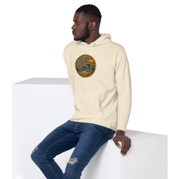 INDIGO "G" Unisex Hoodie - Image 12