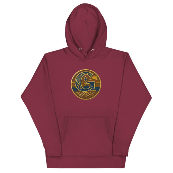 INDIGO "G" Unisex Hoodie - Image 3