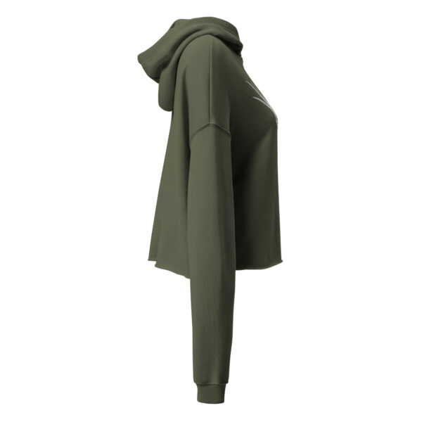 Sweetgrass Rose Crop Hoodie - Image 7