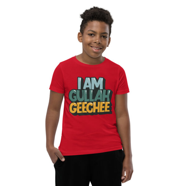 I AM GULLAH GEECHEE Youth Short Sleeve T-Shirt - Image 15