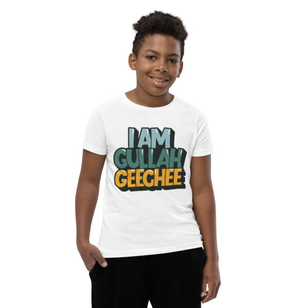 I AM GULLAH GEECHEE Youth Short Sleeve T-Shirt - Image 13